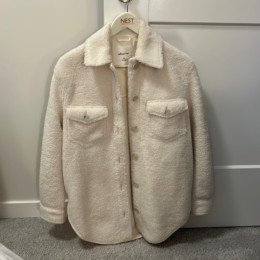Wilfred Free Ganna Jacket in Sherpa